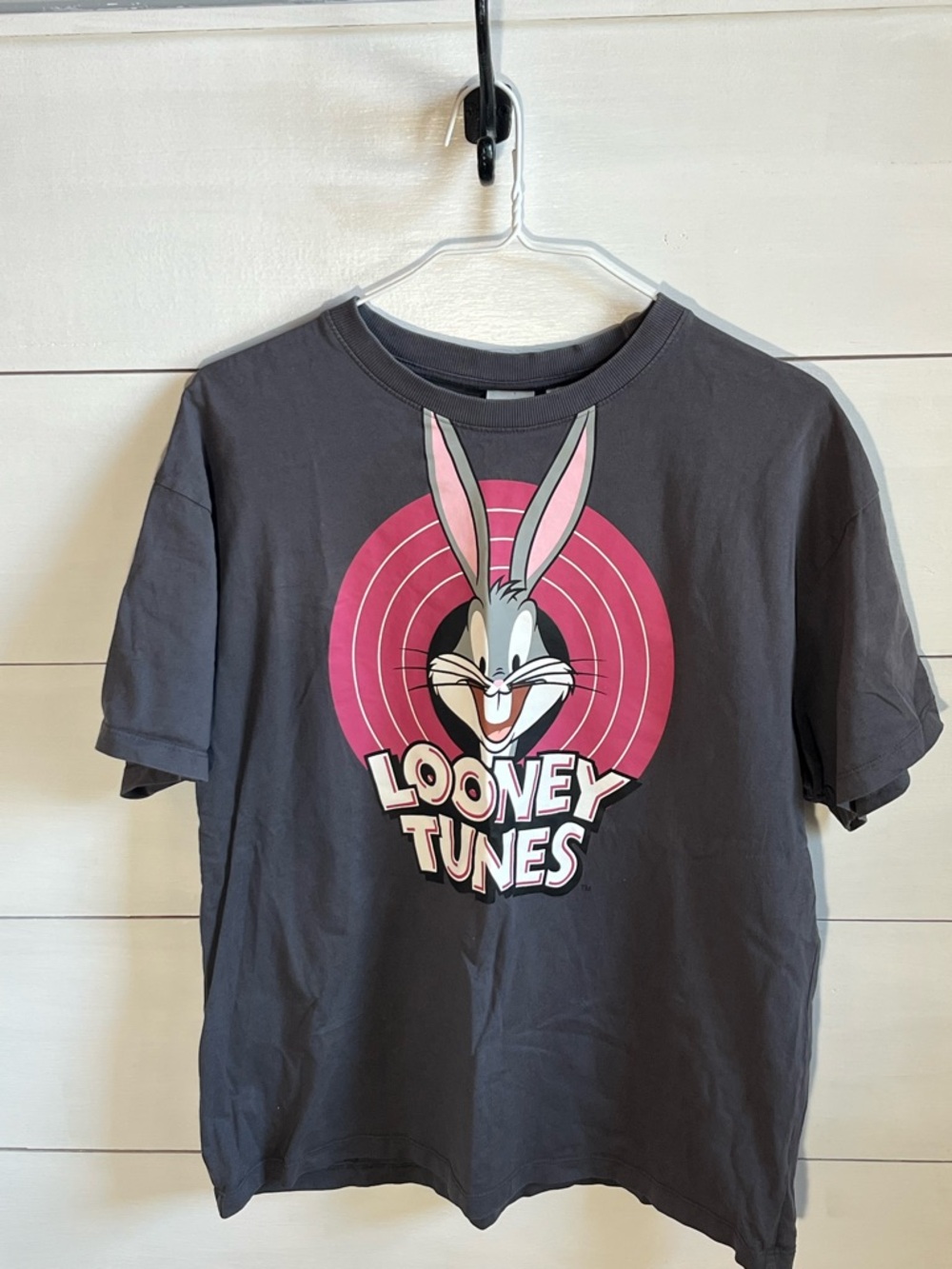 H&M Charcoal Graphic Tee with Bugs Bunny